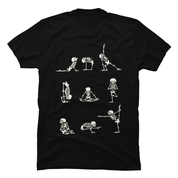 yoga skeleton shirt